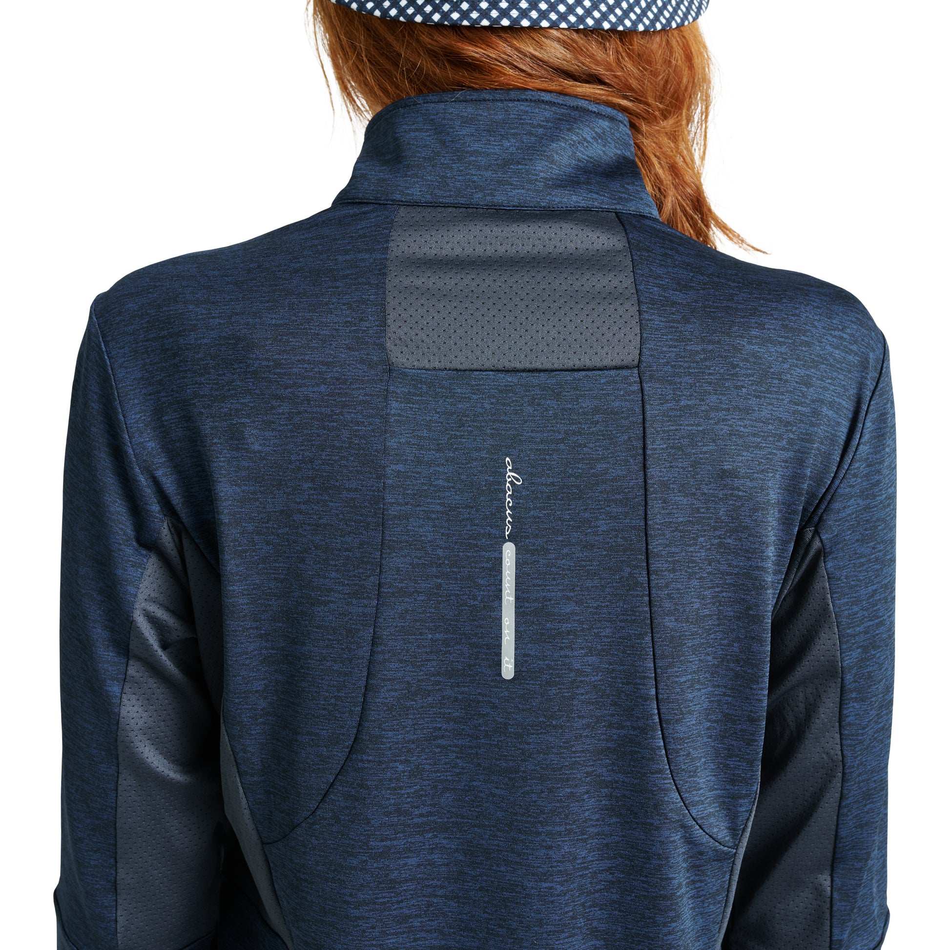 Abacus Ladies Long Sleeve Top in Navy