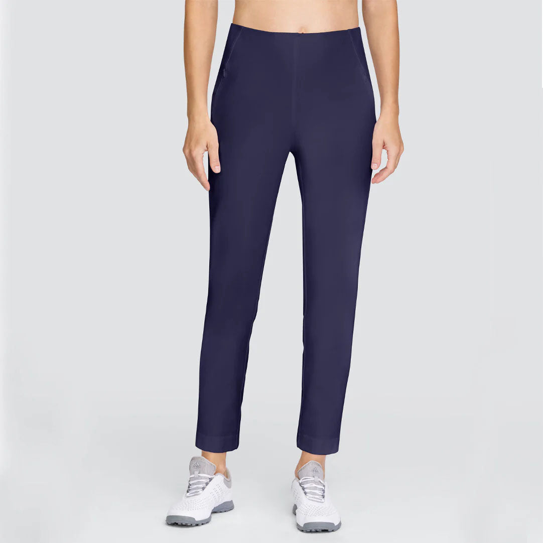 Tail Ladies Waistbandless Pull-On Night Navy Golf Ankle Trouser
