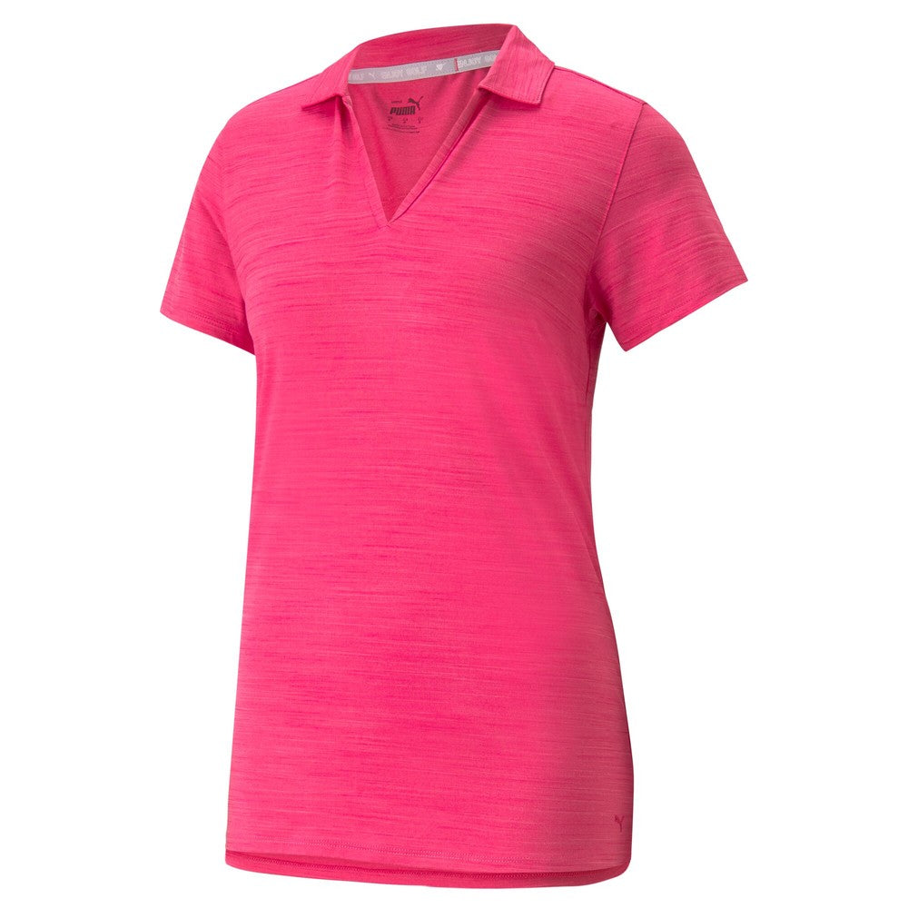 Puma Ladies Cloudspun Coast Golf Polo in Orchid Shadow