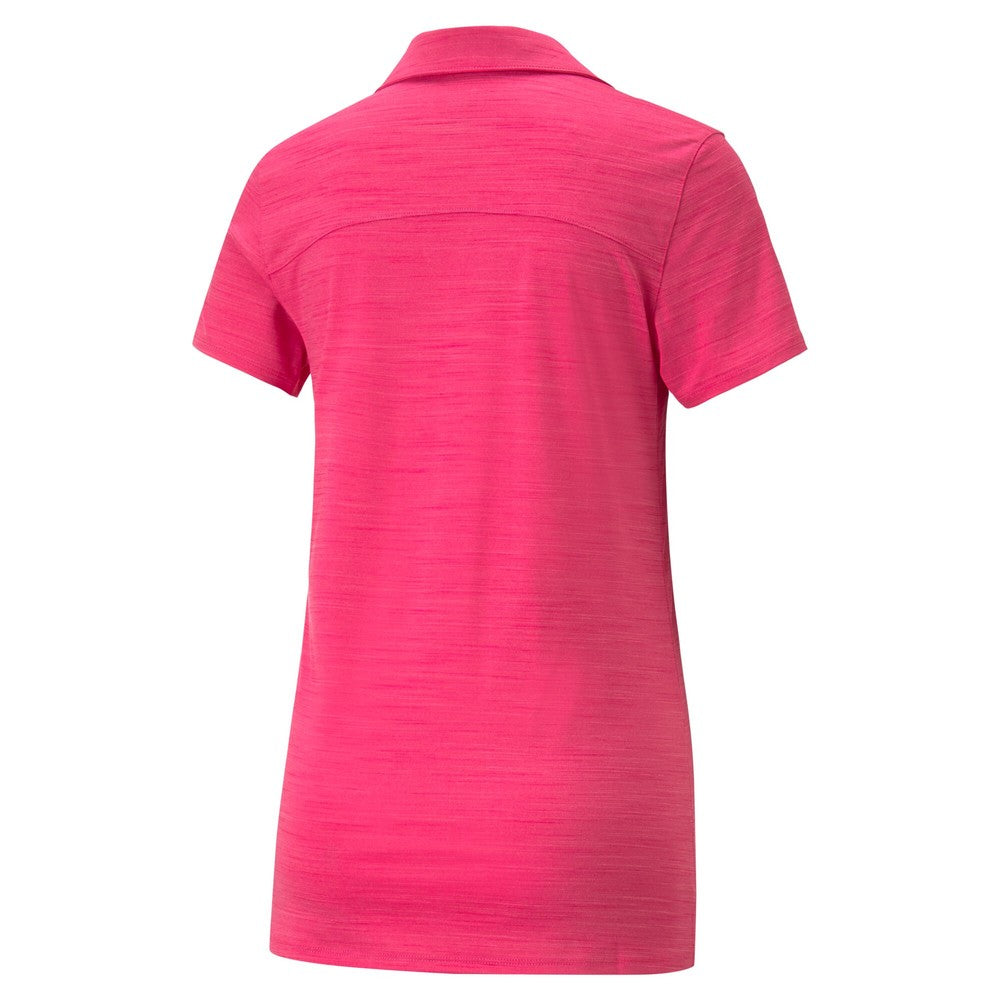 Puma Ladies Cloudspun Coast Golf Polo in Orchid - Medium Only Left