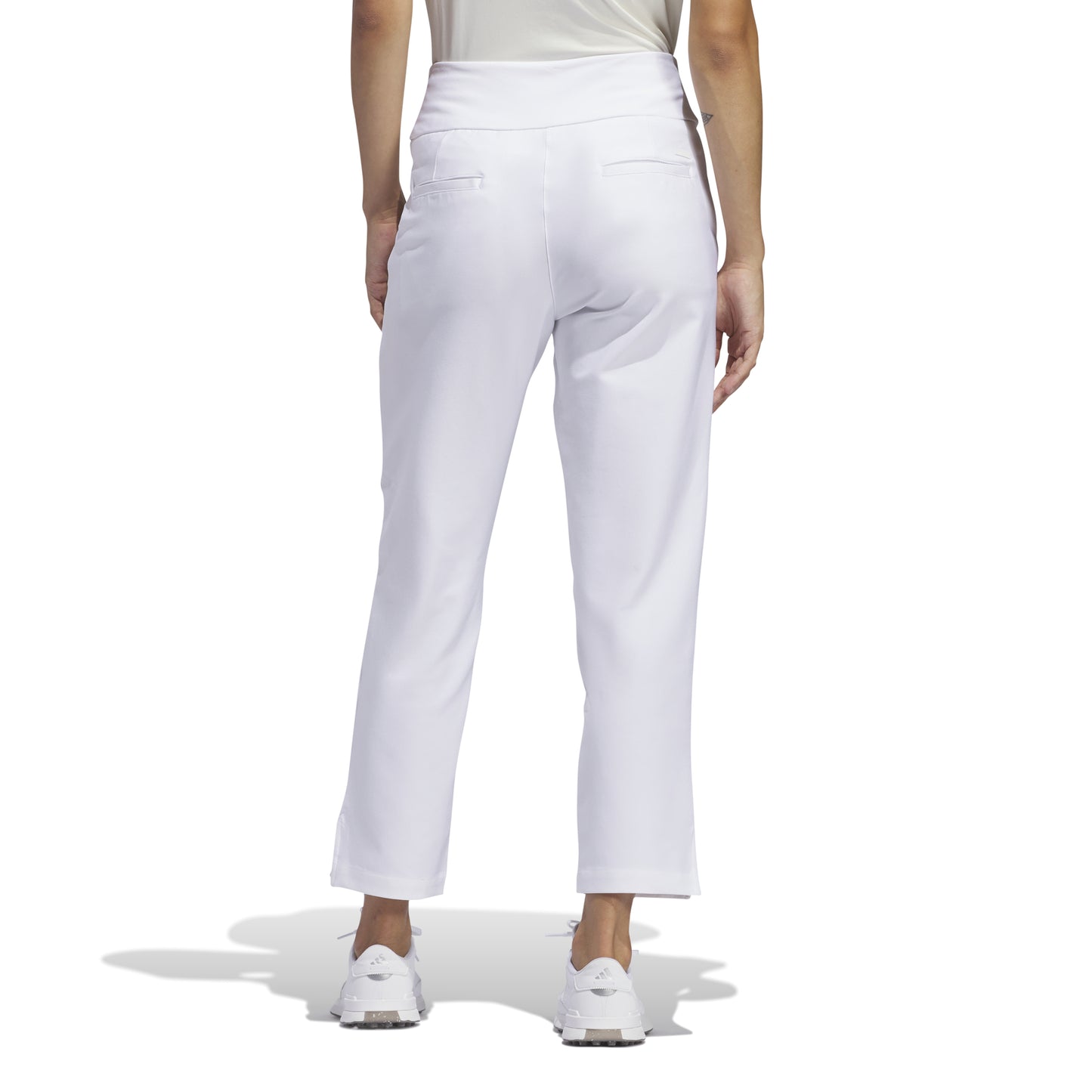 adidas Ladies 7/8 Golf Trousers in White