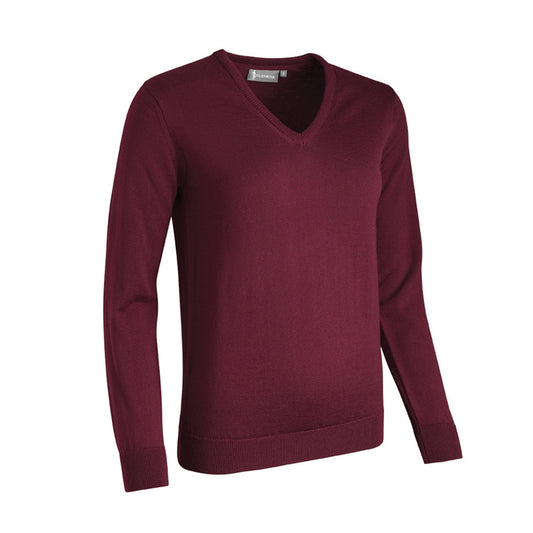 Glenmuir Ladies 100% Extra Fine Merino V-Neck Sweater