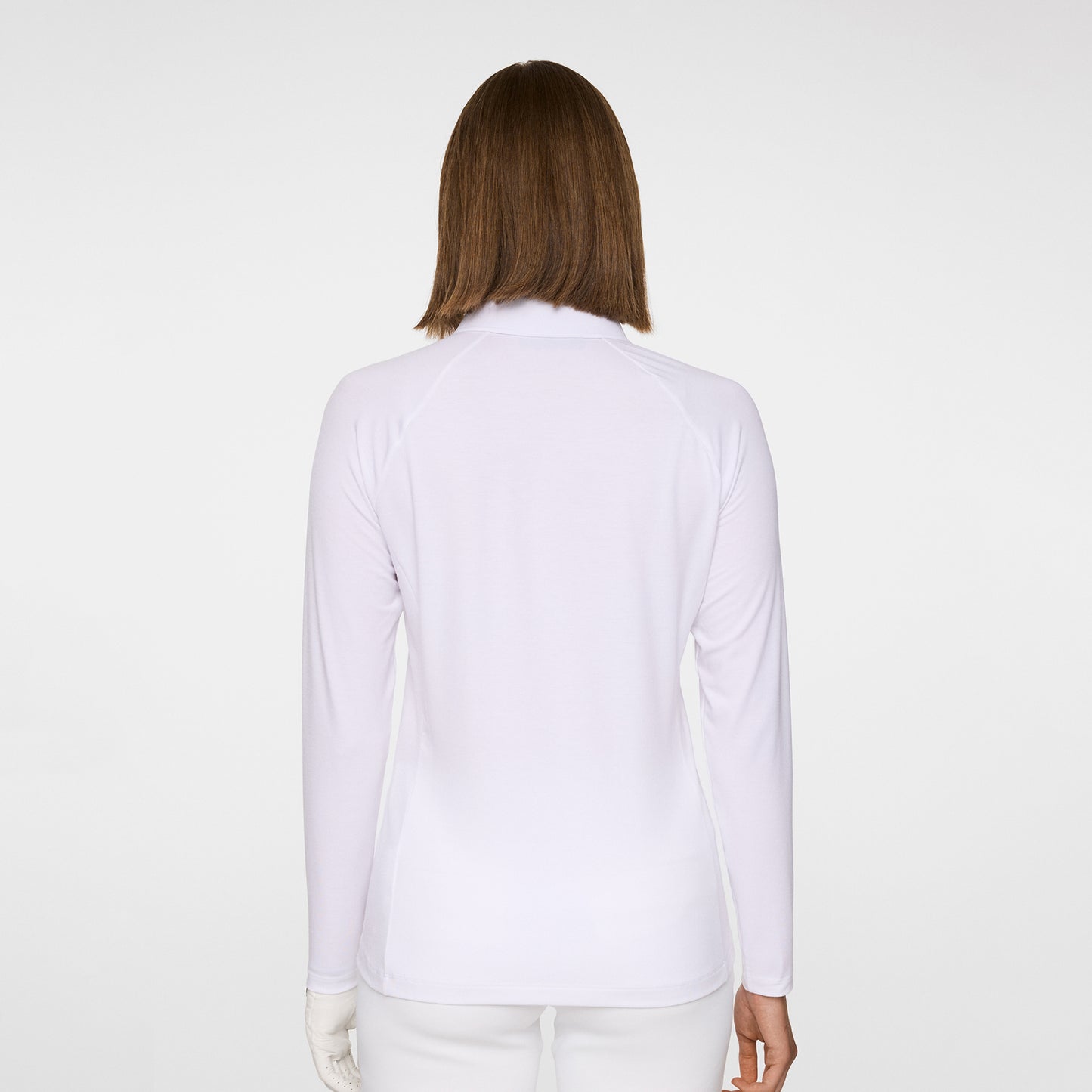 J.Lindeberg Ladies Soft Feel Long Sleeve Polo