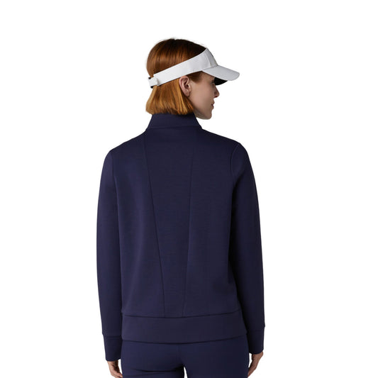 Callaway Ladies Soft Touch Navy Pullover with Neat Contour Seams for a Sporty Chic Silhouette