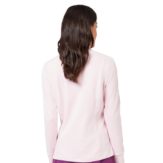Callaway Ladies 1/4 Zip Top with Luxurious Velour Feel & Sporty Chic Details