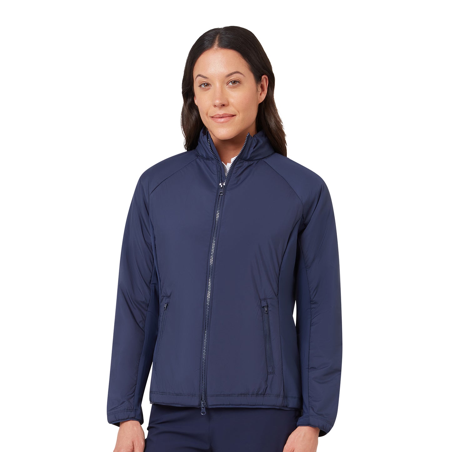 Callaway Ladies Primaloft Insulated Jacket in Navy for Winter Golf and Everyday Elegance