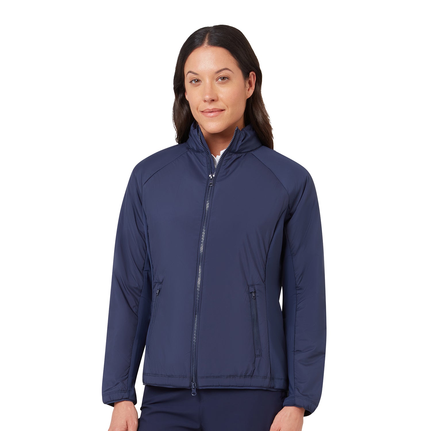 Callaway Ladies Primaloft Insulated Jacket in Navy for Winter Golf and Everyday Elegance