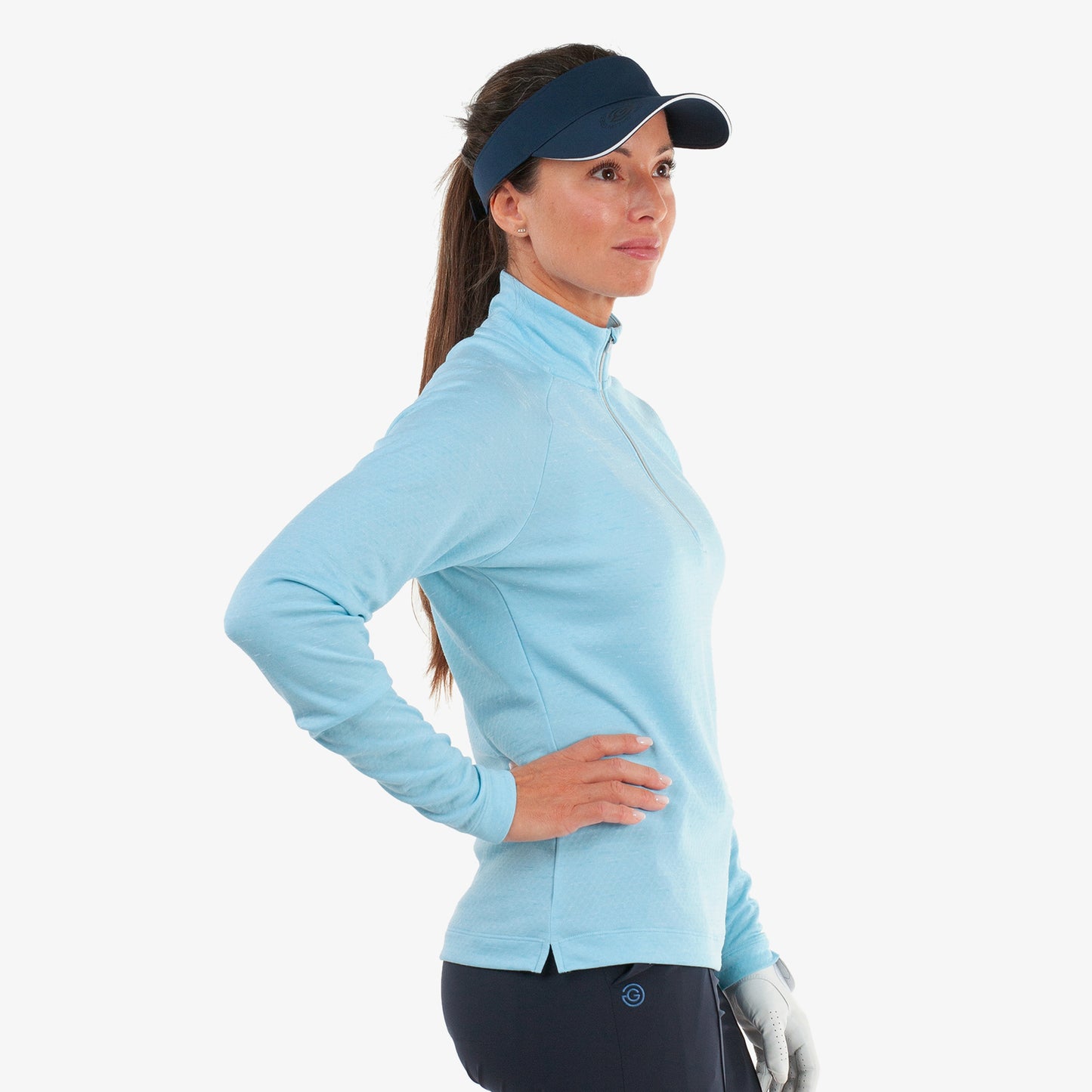 Galvin Green Women's INSULA Zip-Neck Top for Seasonless Sophistication
