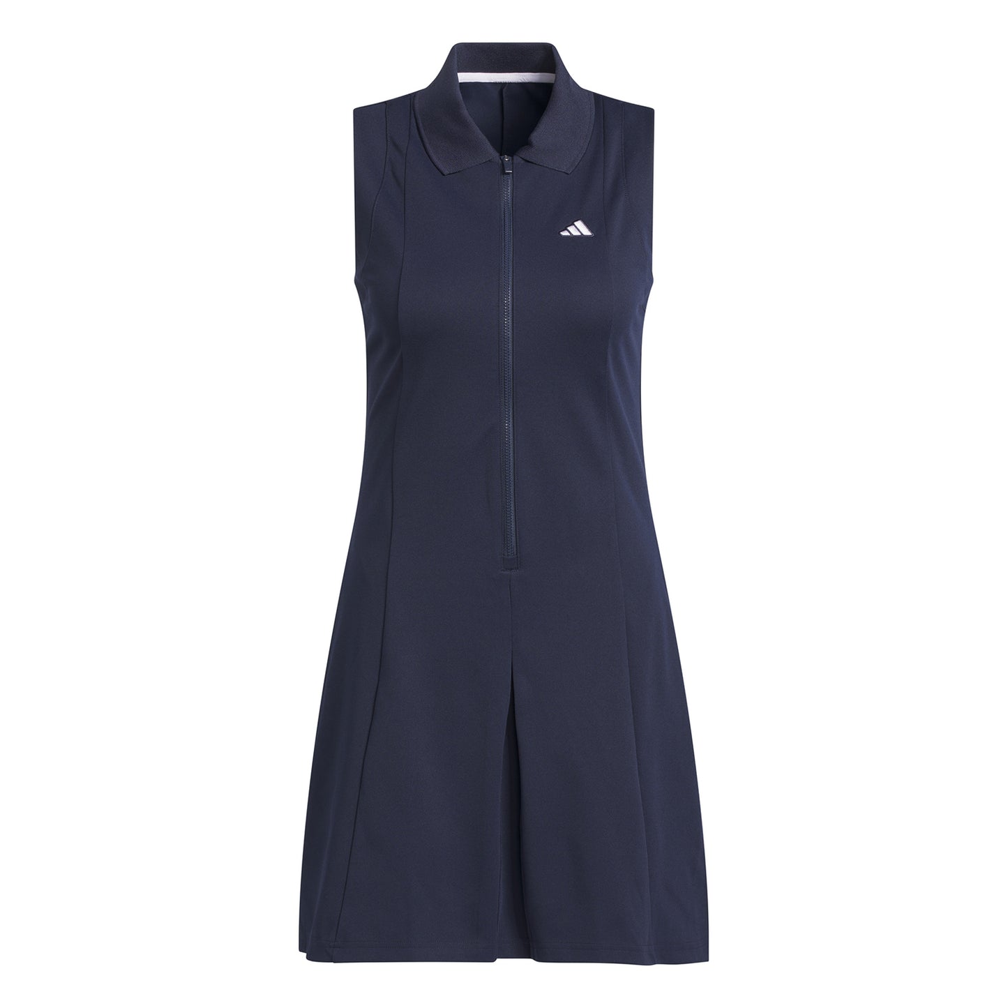 adidas Golf Ladies Sleeveless Navy Dress with Shaped Seam Detailing