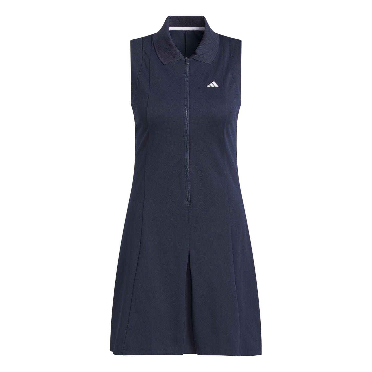 adidas Golf Ladies Sleeveless Navy Dress with Shaped Seam Detailing