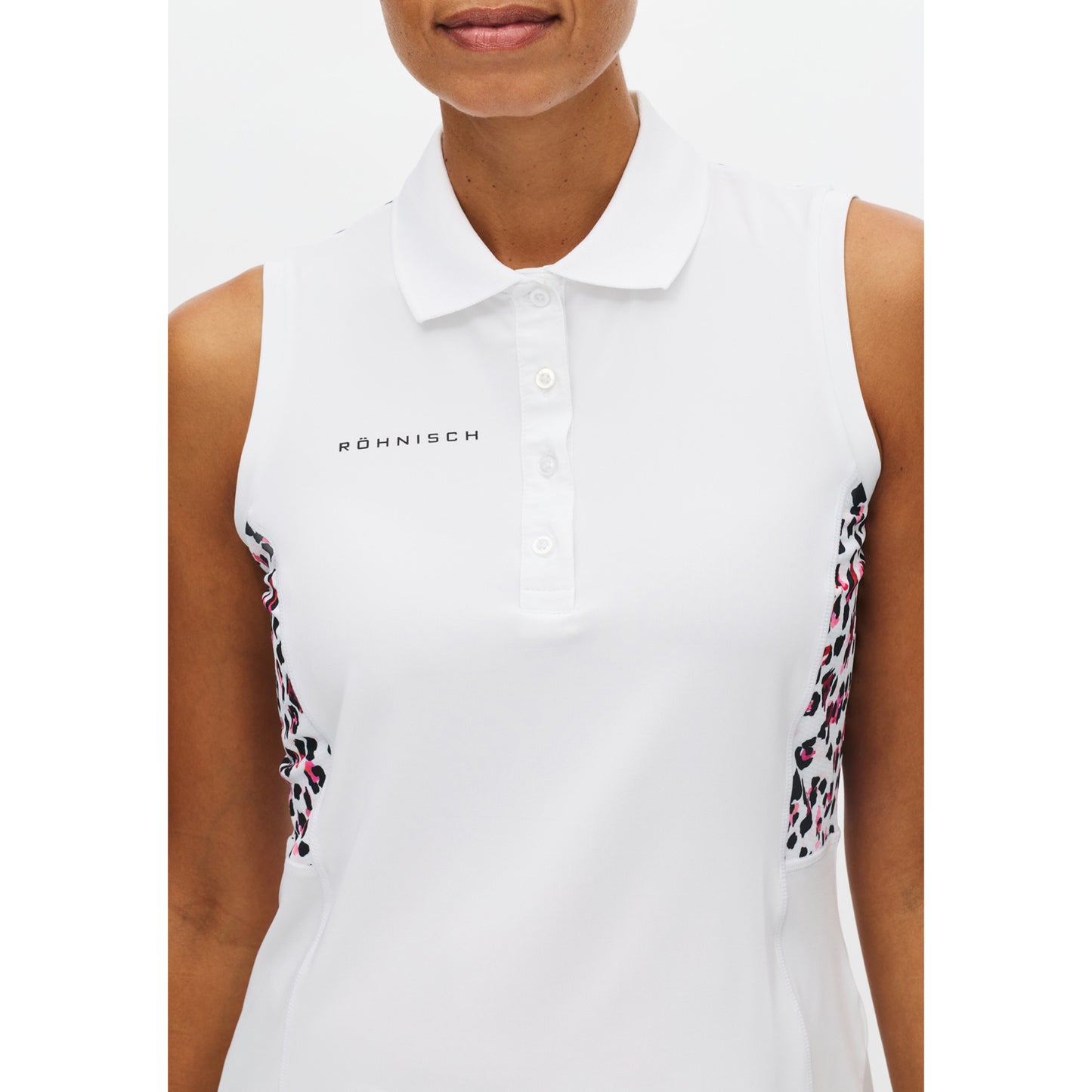 Rohnisch Ladies Sleeveless Polo - Chic, Breathable Style for Warm-Weather Rounds