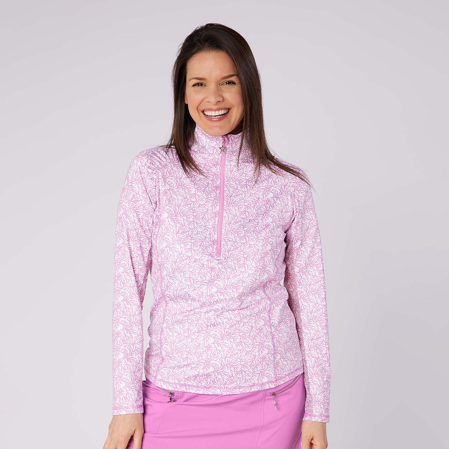 Swing Out Sister Ladies Standout Lightweight Top - Perfect for Golf & Activewear