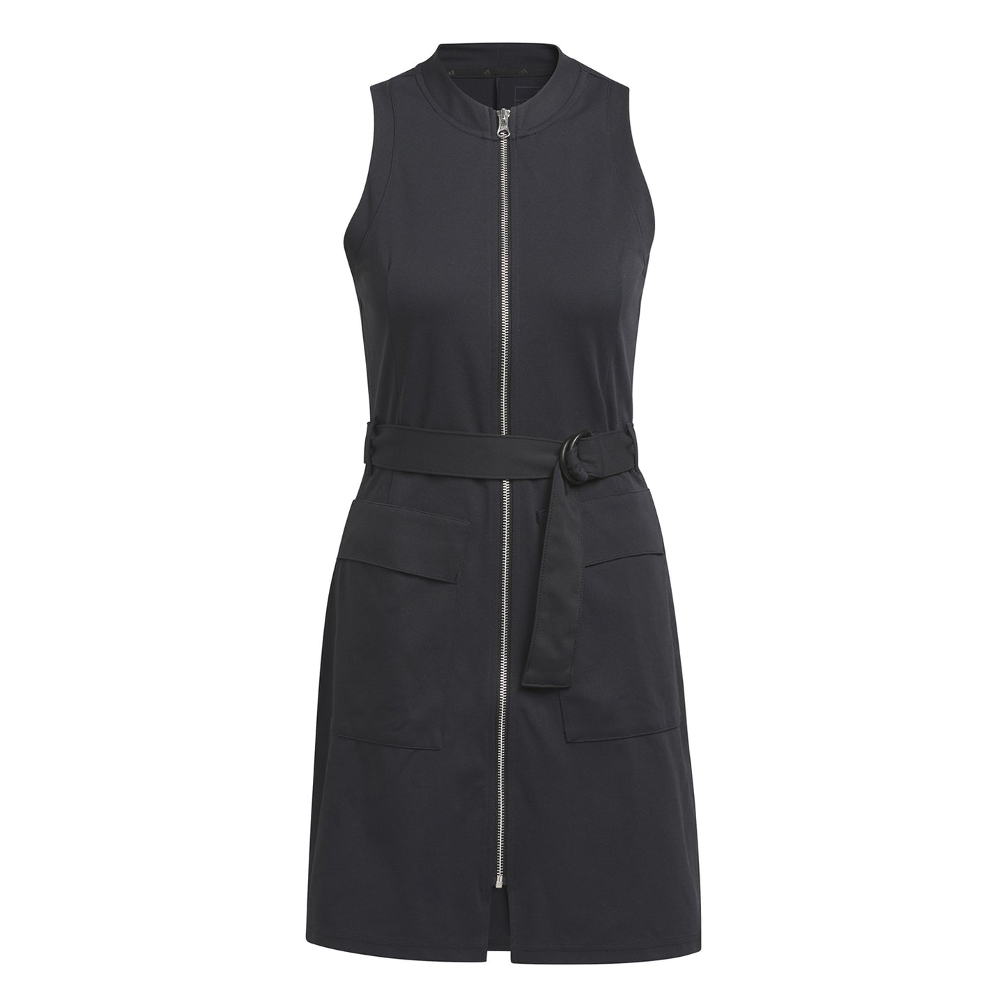 adidas Ladies Sleeveless Dress with Cargo Pocket Detail in Black