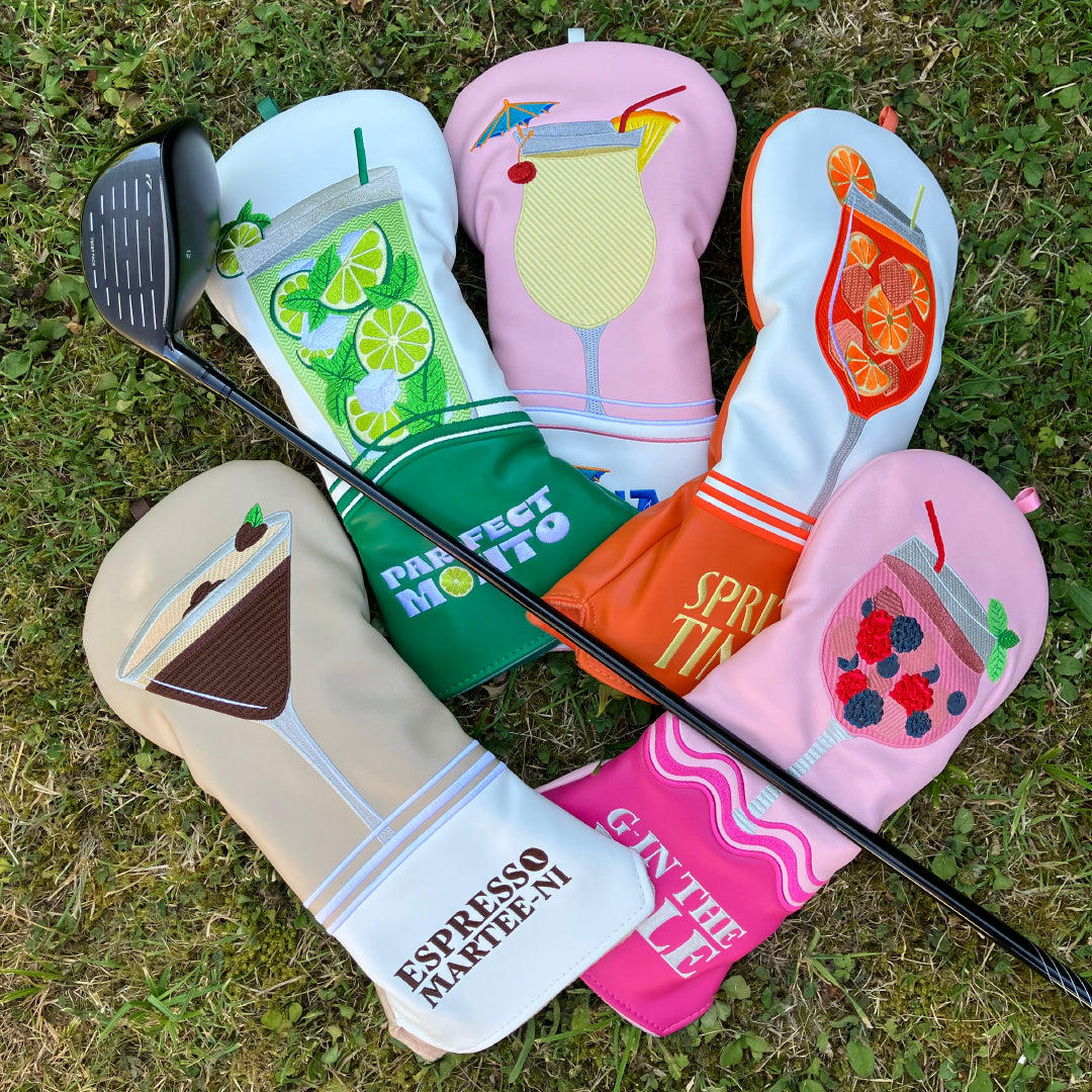 Surprizeshop Ladies Novelty Cocktail Golf Driver Headcover – Stylish Club Cover