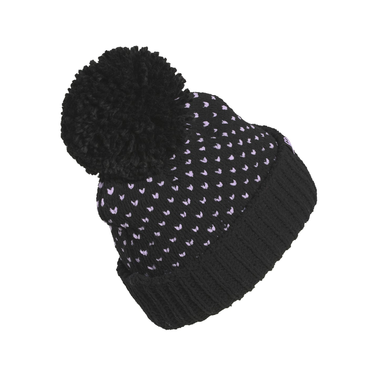 adidas Golf Ladies Fleece Lined Bobble Hat in Black