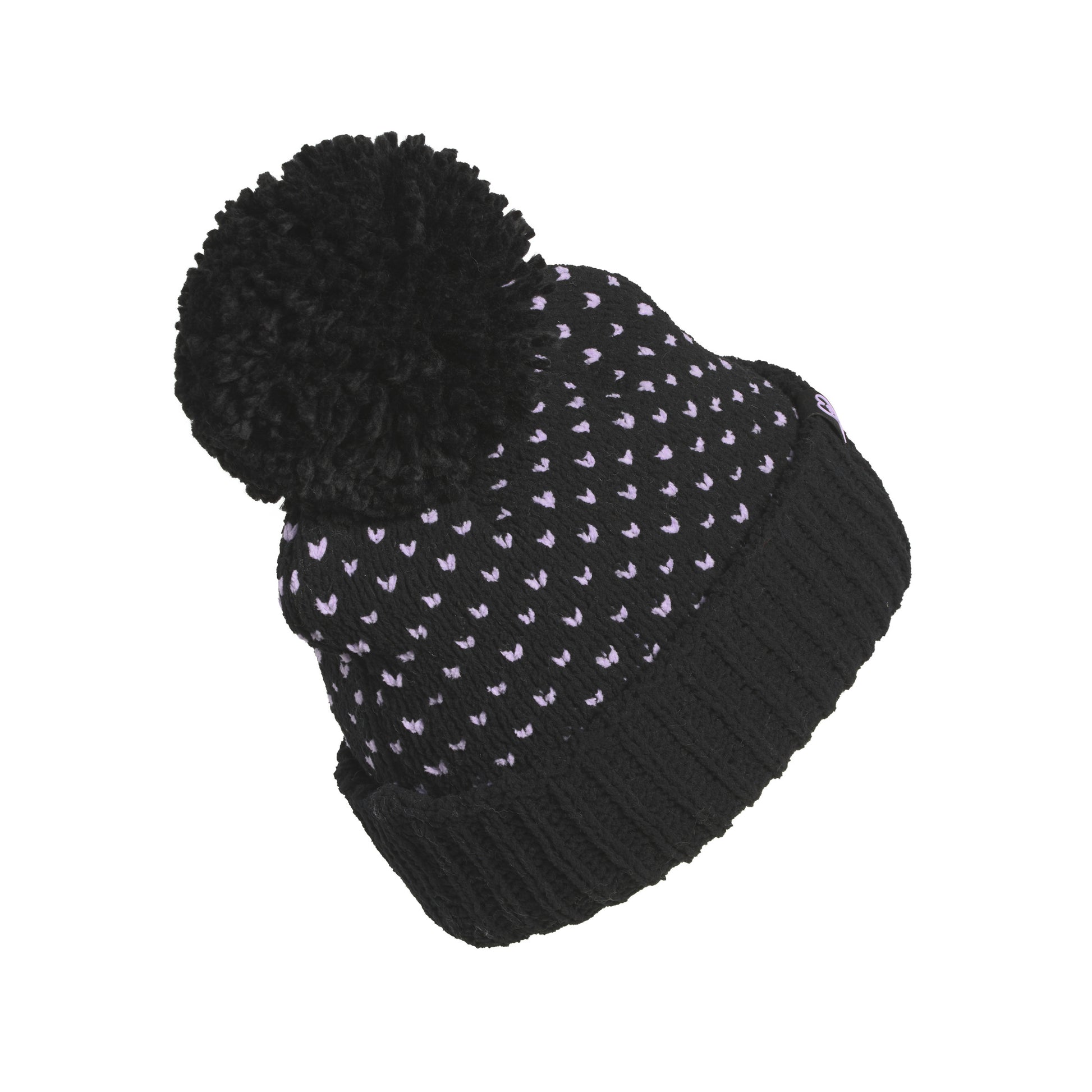 adidas Golf Ladies Fleece Lined Bobble Hat in Black
