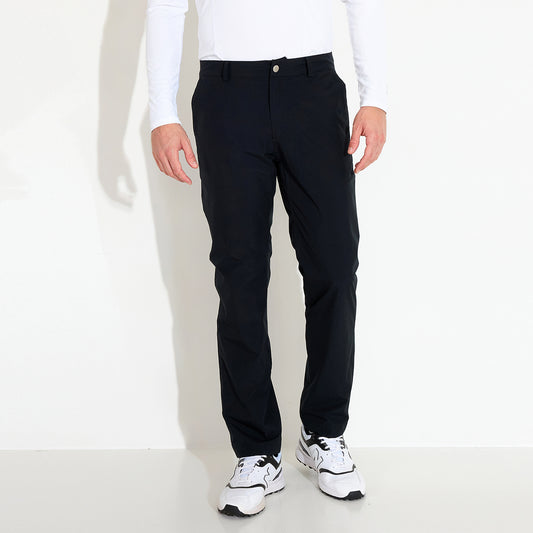 Abacus Mens Black Links Waterproof Trousers with Brushed Inner