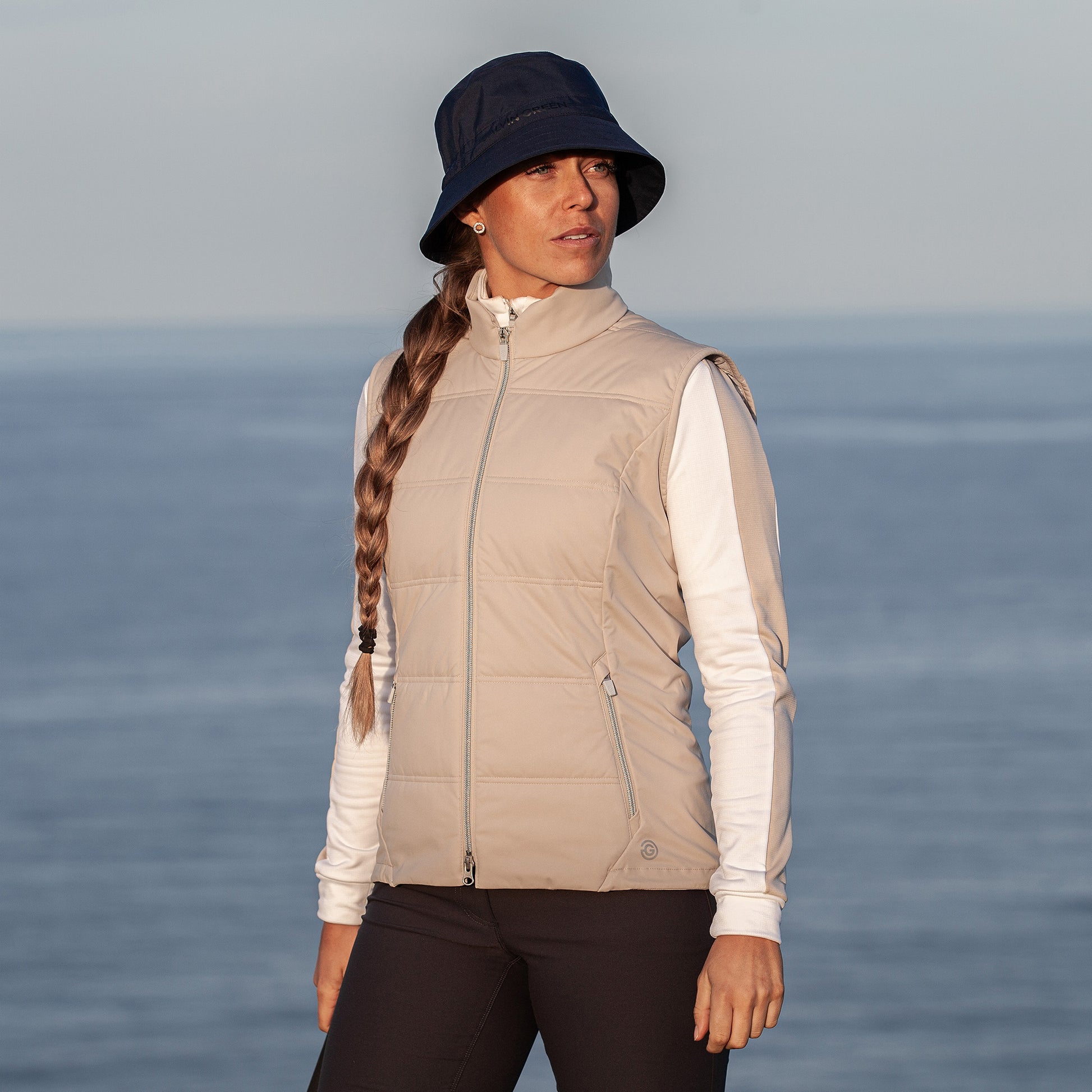 Galvin Green Women's Quilted Gilet with Water Repellent Finish