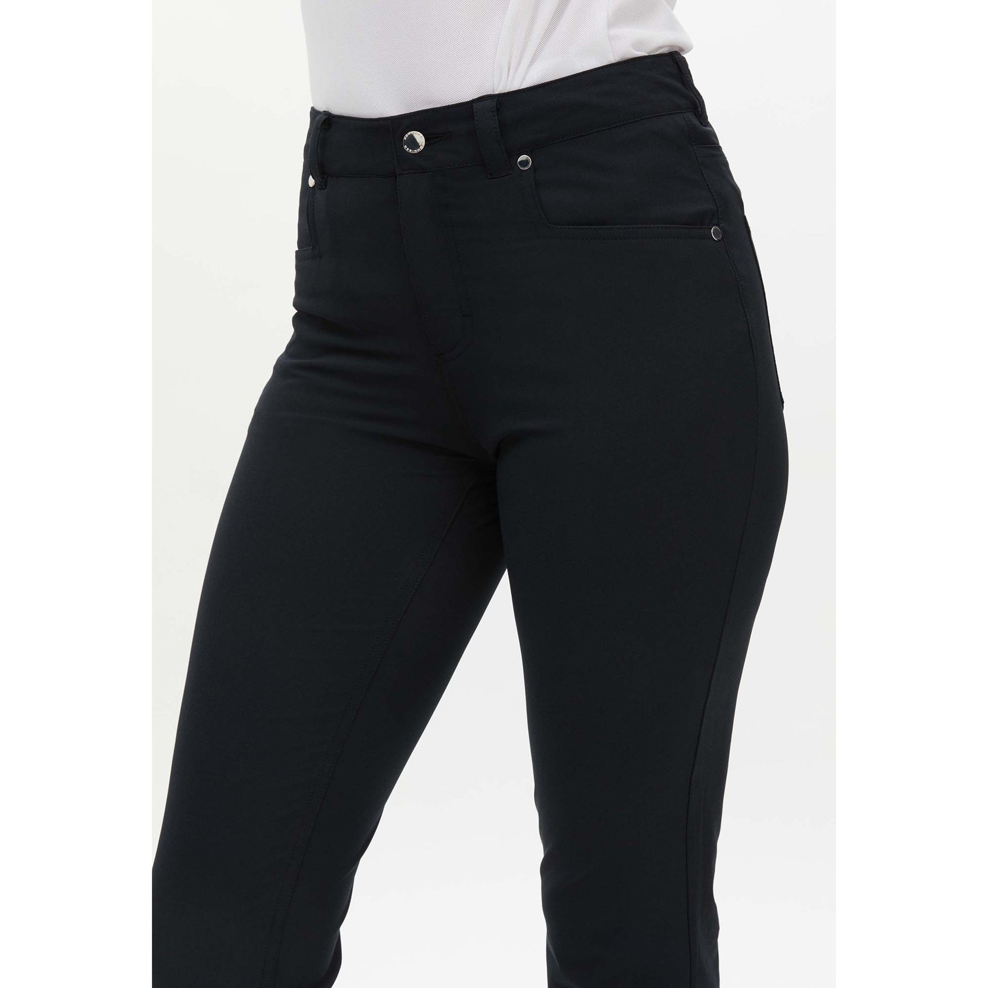 Rohnisch Ladies Lightweight Comfort Trousers in Black