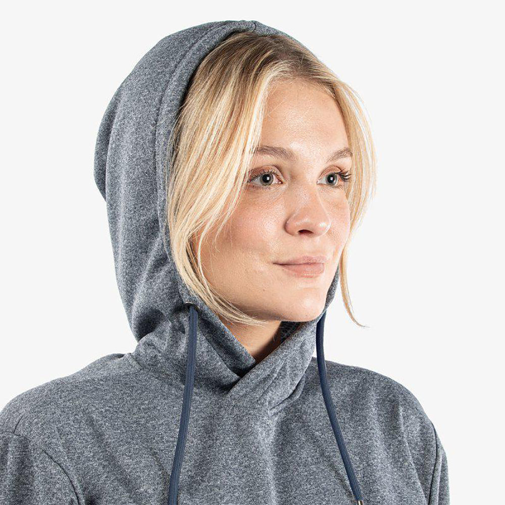 Galvin Green Ladies Navy Insulating Hooded Sweatshirt for Ultimate Game-Day Comfort
