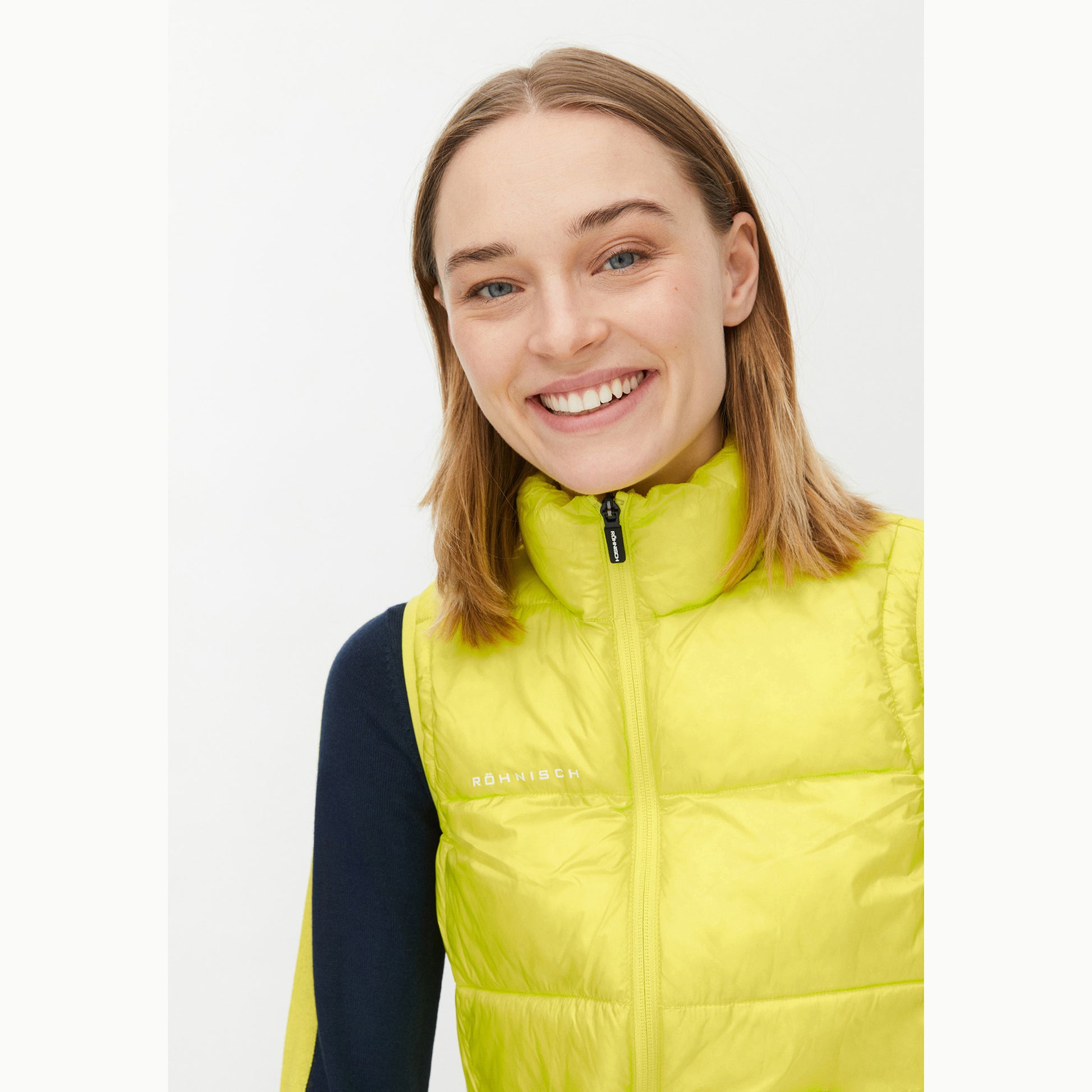 Rohnisch Ladies Quilted Gilet in Sulphur Spring