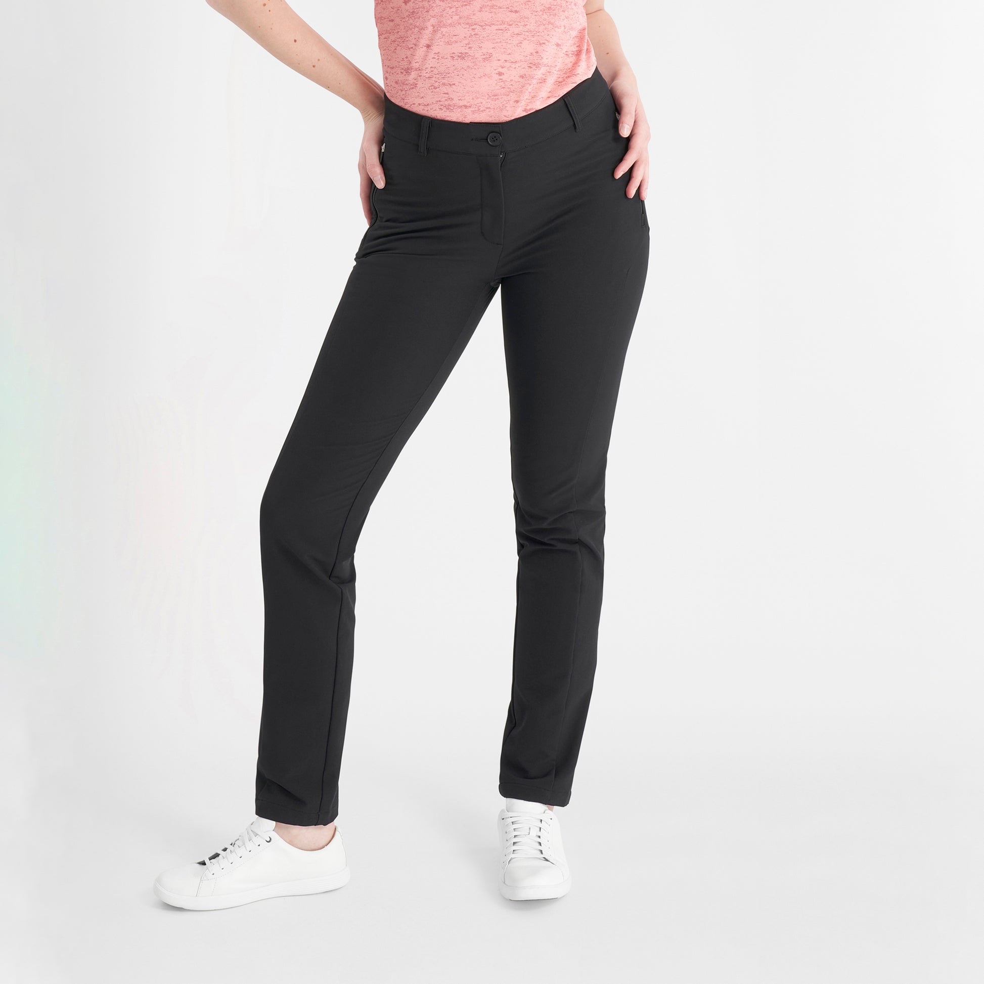 Calvin Klein Ladies Black Thermal Trouser with Water Repellent Finish