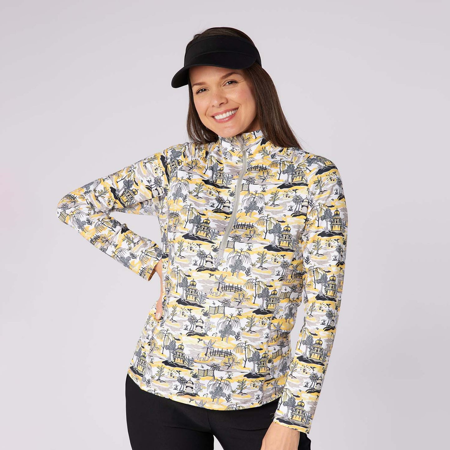 Swing Out Sister Ladies Standout Lightweight Top - Perfect for Golf & Activewear
