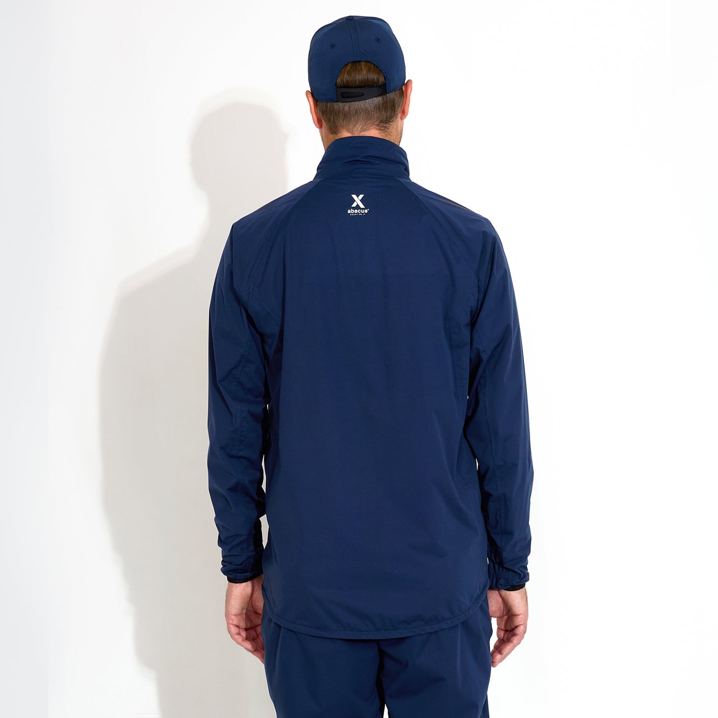 Abacus Mens Pitch 37.5 Technology Rain Jacket in Navy