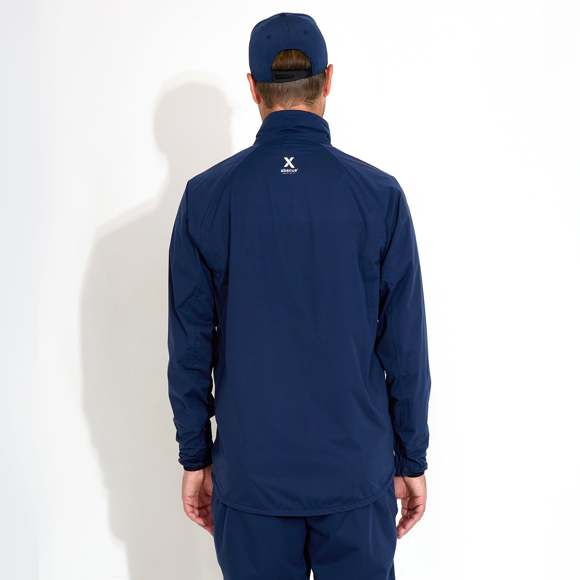 Abacus Mens Pitch 37.5 Technology Rain Jacket in Navy