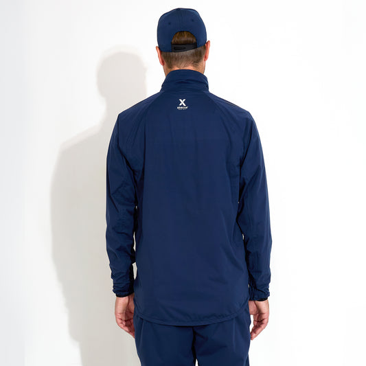 Abacus Mens Pitch 37.5 Technology Rain Jacket in Navy