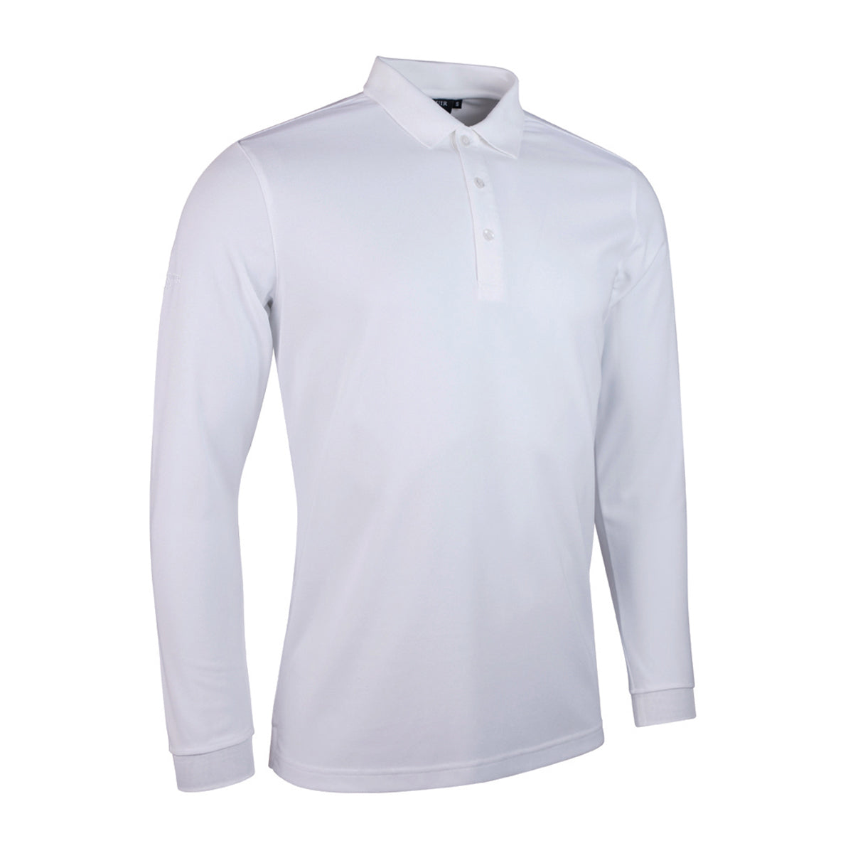 Glenmuir Mens Long-Sleeve Pique Knit Polo