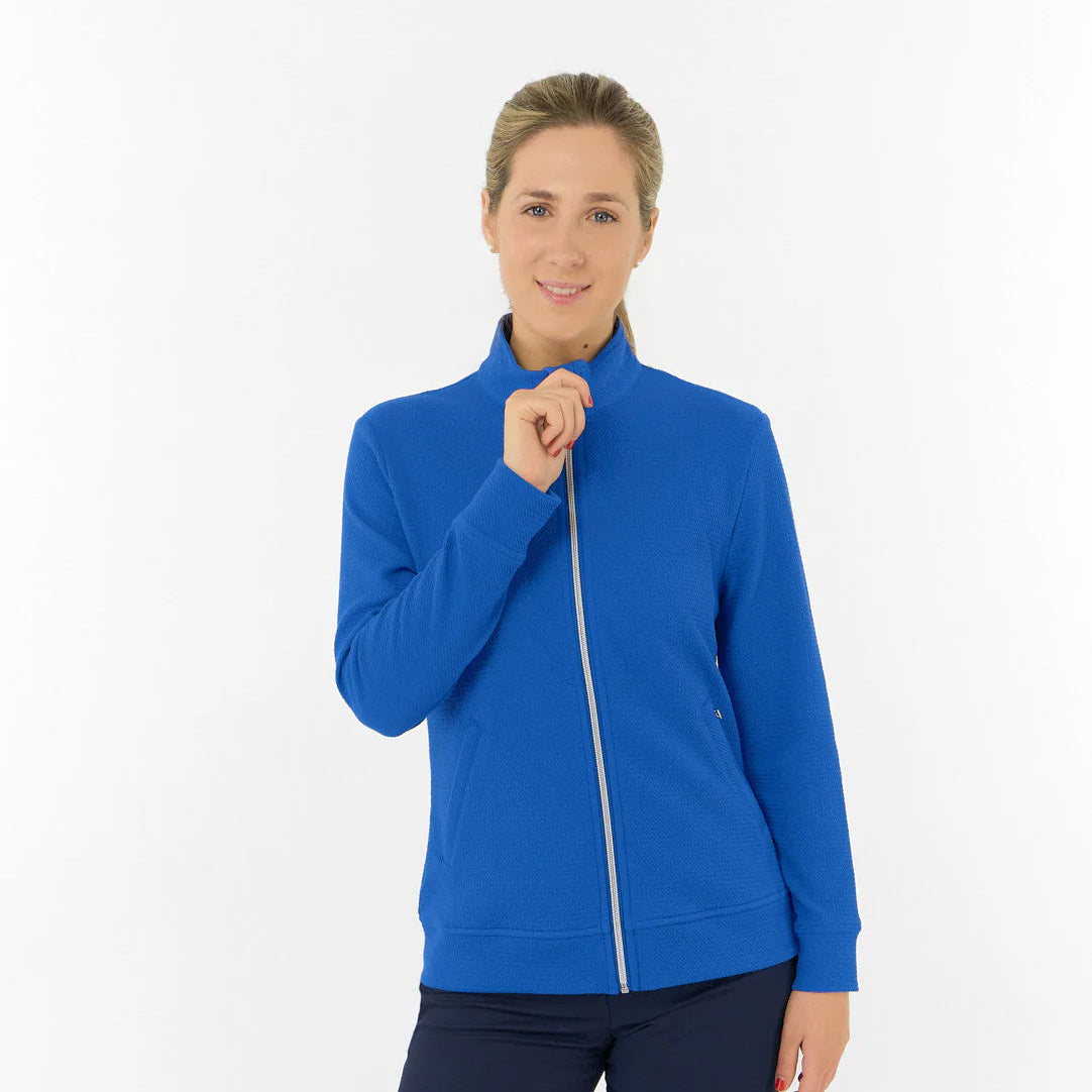 Pure Ladies Textured Jacket – Refined Texture Meets All-Season Performance