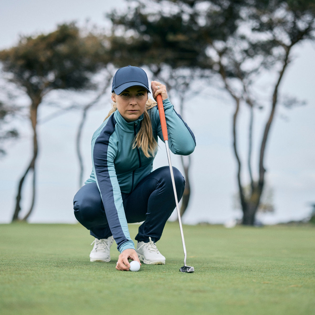 Galvin Green Ladies Full-Zip INSULA Golf Jacket with Smart Navy Details