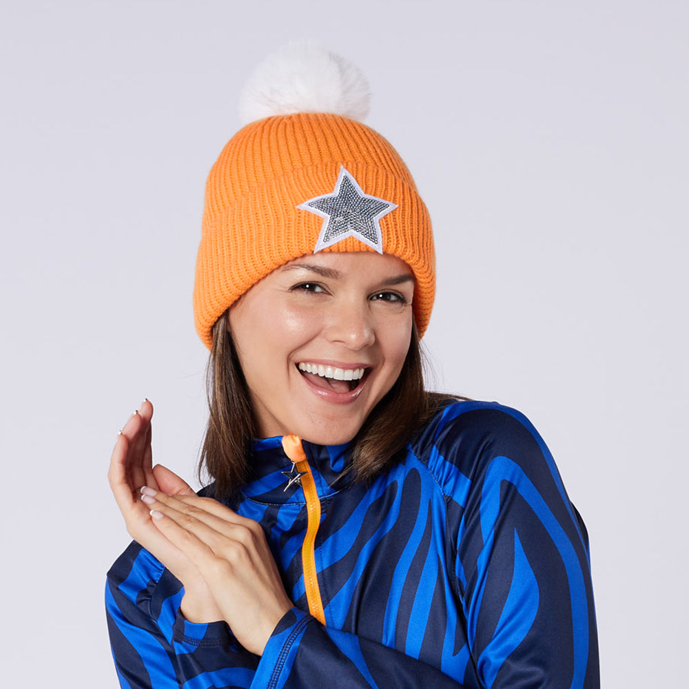 Swing Out Sister Ladies Fully Lined Faux Fur Bobble Hat