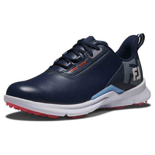 FootJoy Ladies Waterproof Fuel Golf Shoe with Wide Fit & Spikeless Sole in Navy