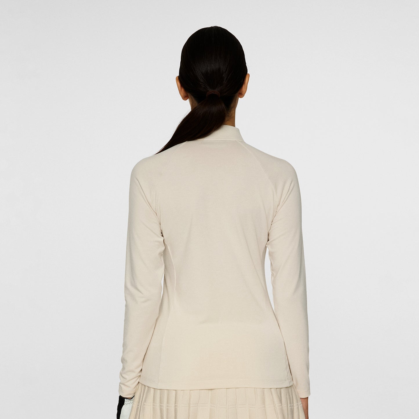 J.Lindeberg Ladies Soft Feel Long Sleeve Polo