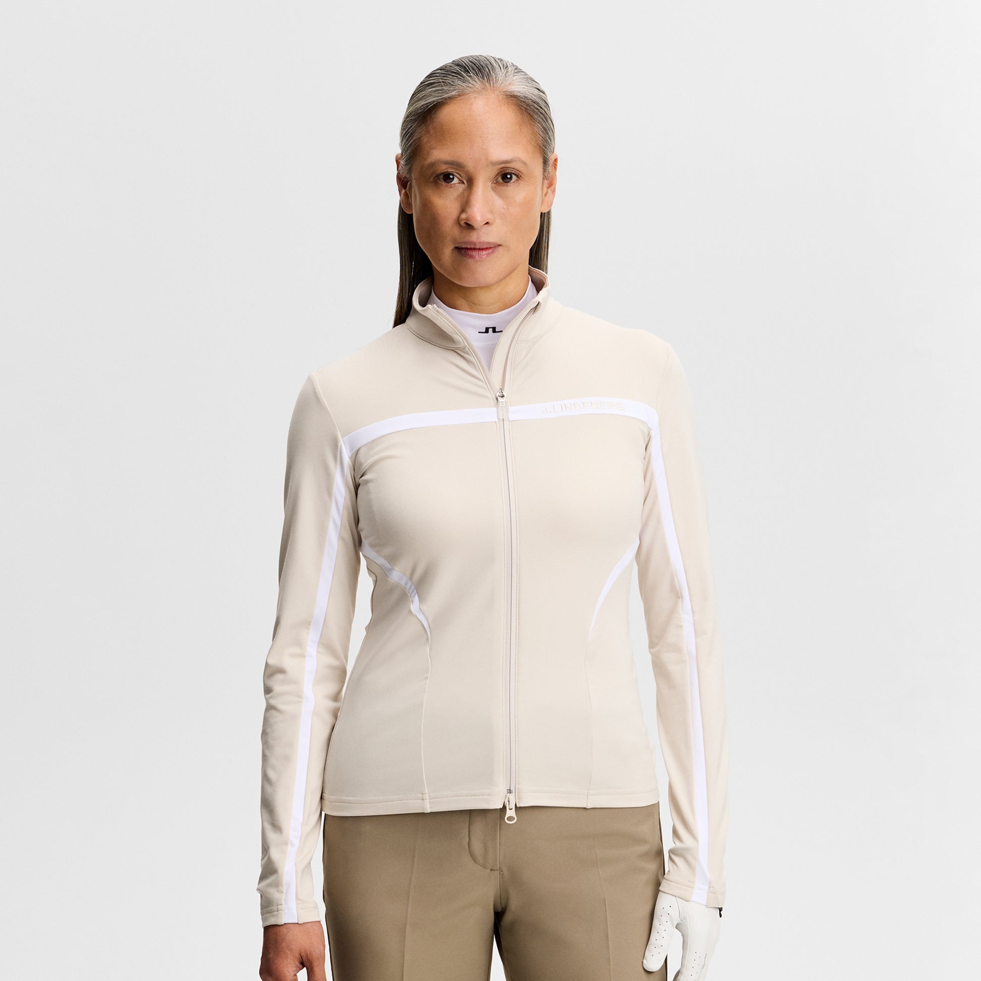 J.Lindeberg Ladies Mid-Layer Jacket for Confident Style & Exceptional Comfort