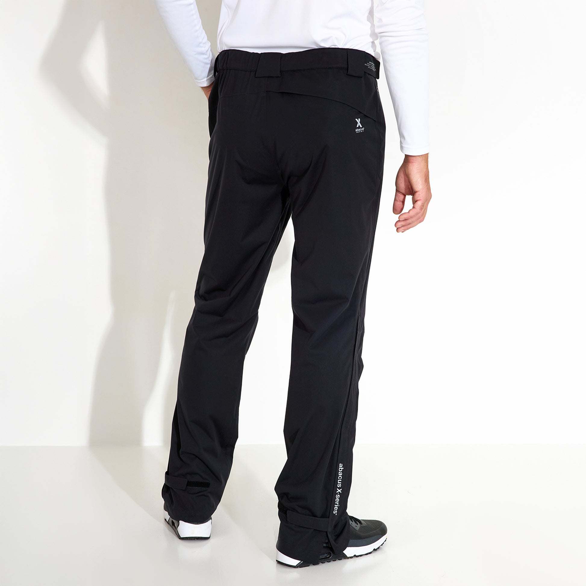 Abacus Mens Pitch 37.5 Technology Waterproof Over Trousers in Black
