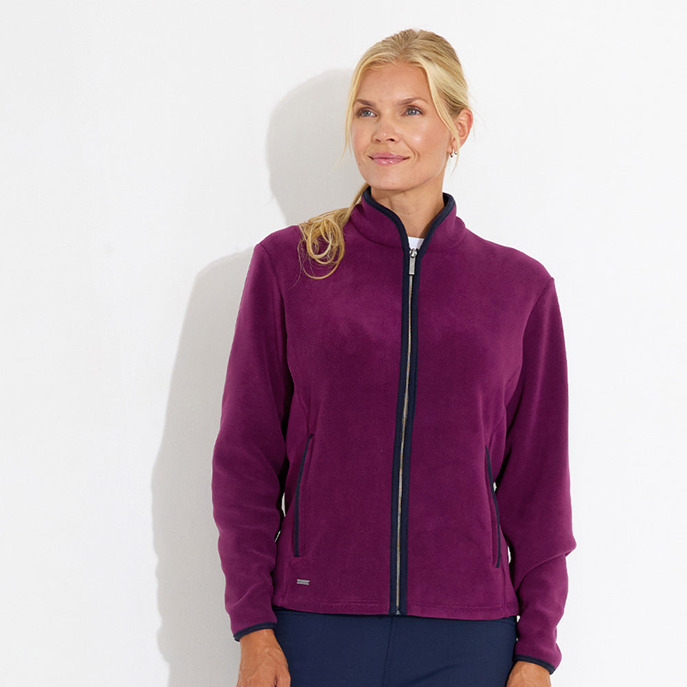 Abacus Ladies Super-Soft Fleece Mid-Layer Jacket - Cosy Comfort for Cooler Days