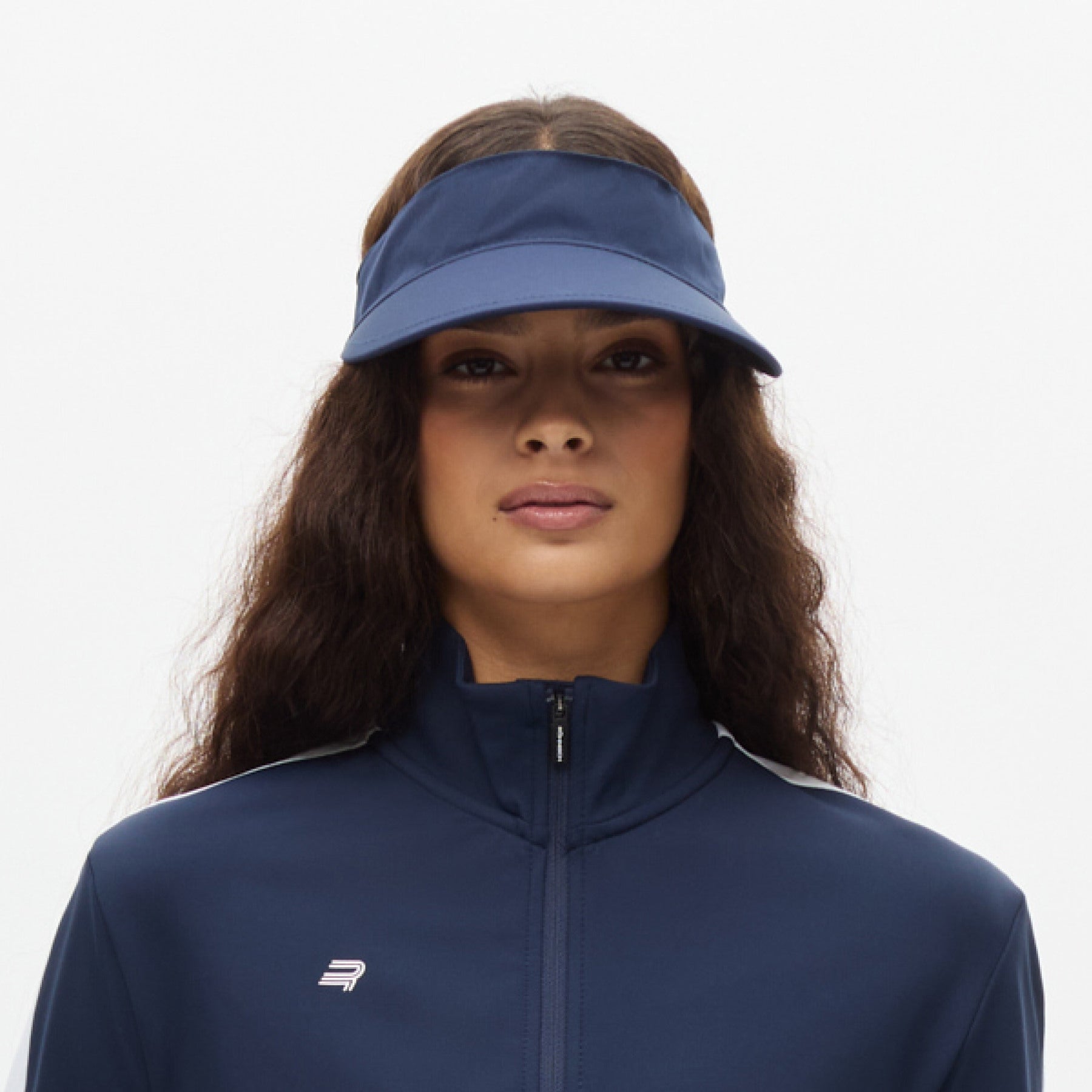 Rohnisch Ladies Navy Visor with Adjustable Fit for Sport-Luxe Style with Feminine Flair