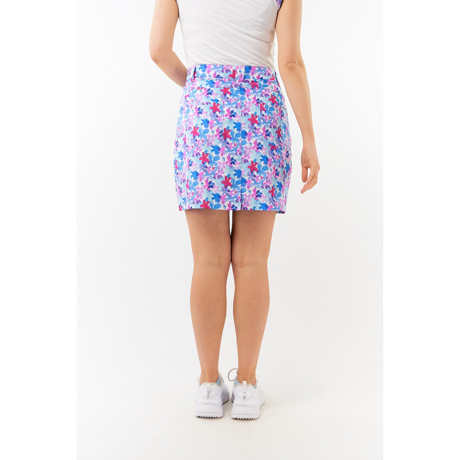 Pure Ladies Floral Print Golf Skort - Last One Size 16 Only Left