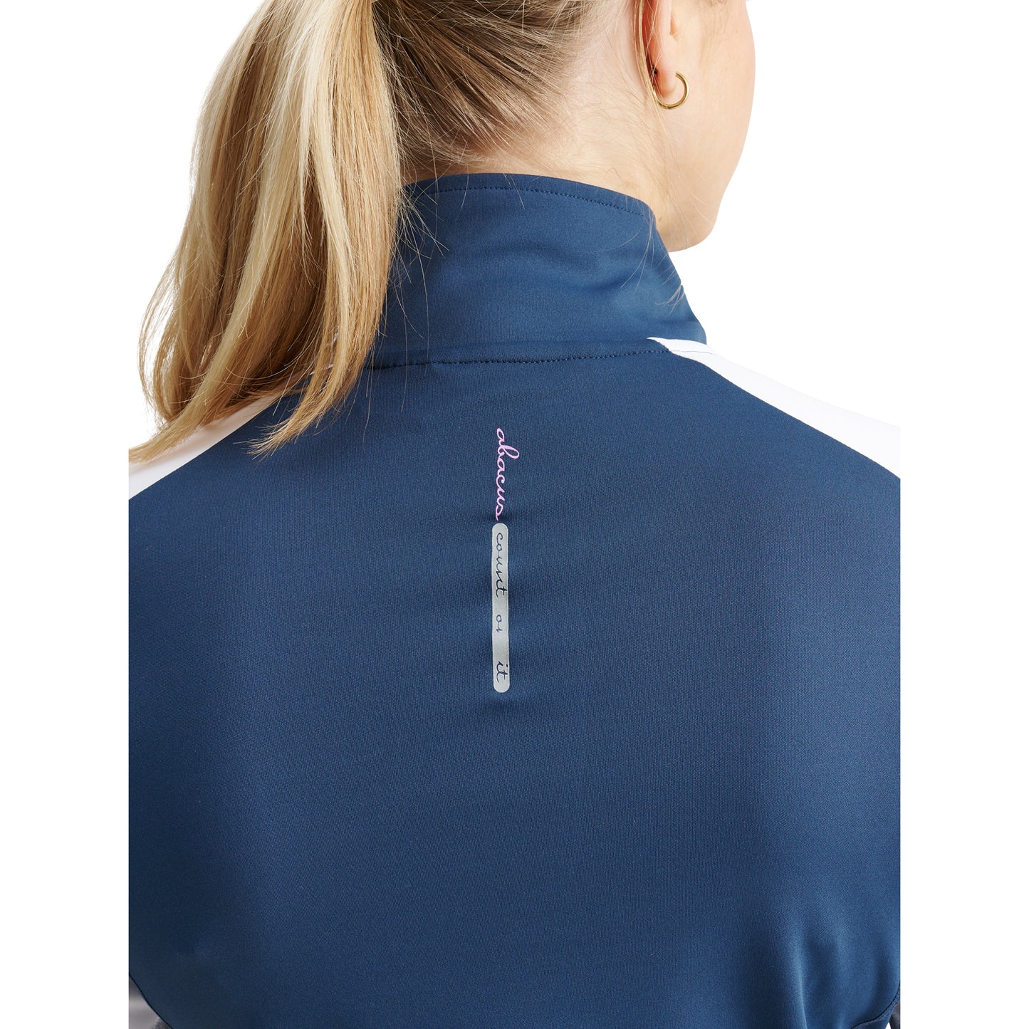 Abacus Ladies Zip-Neck Top