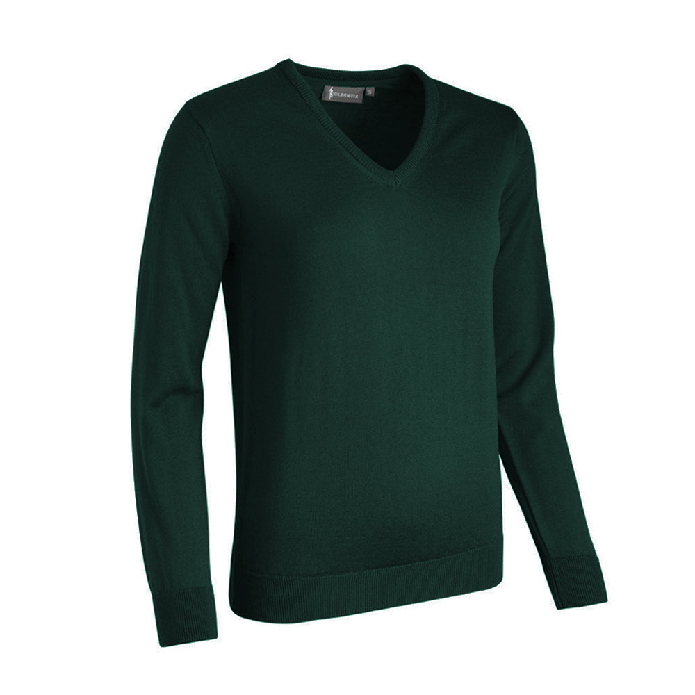 Glenmuir Ladies 100% Extra Fine Merino V-Neck Sweater