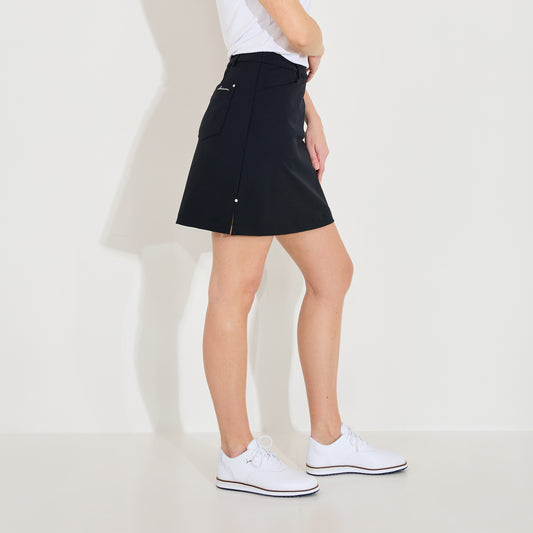 Abacus Ladies All-Day Comfort Skort in Black