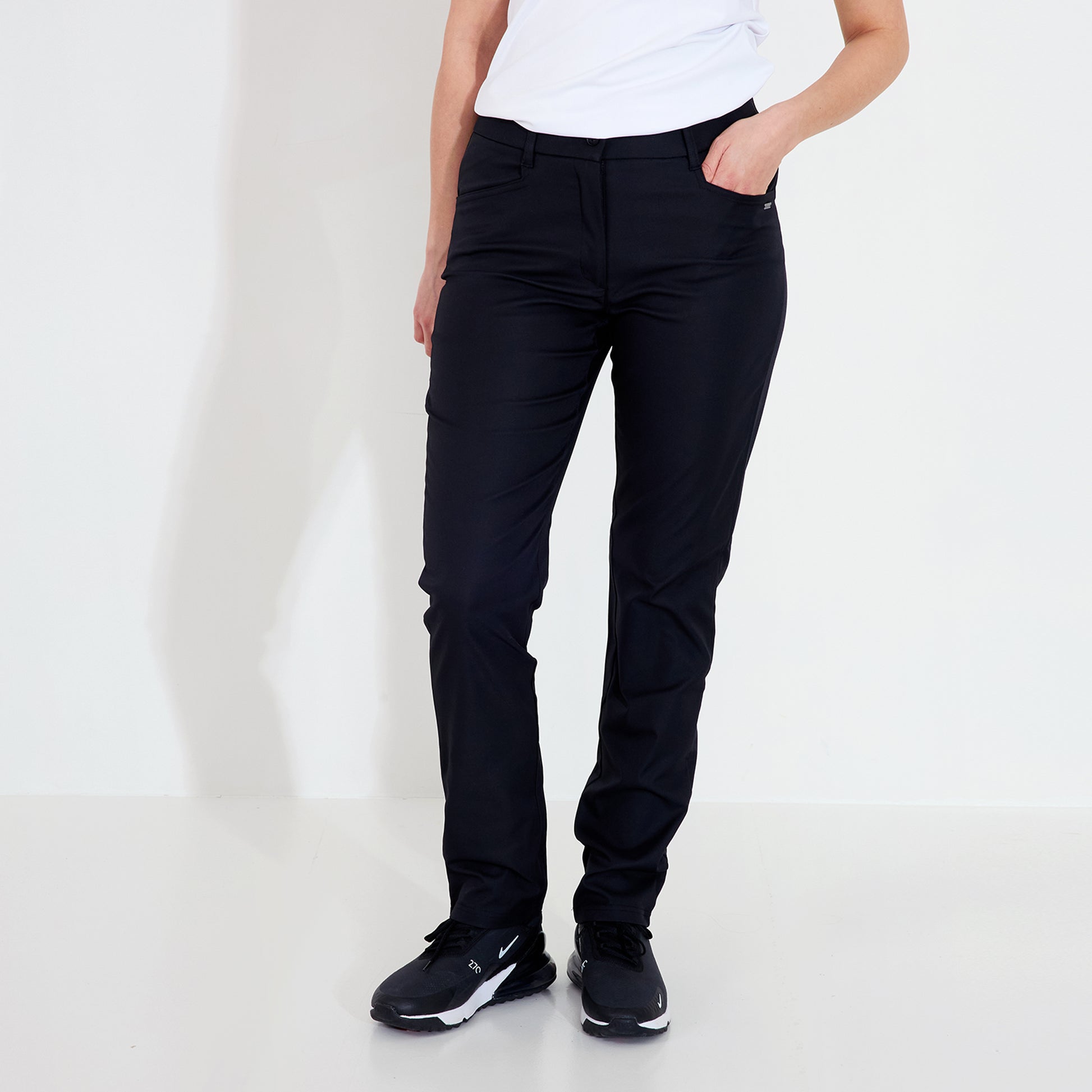 Abacus Ladies Formby Trousers in Black