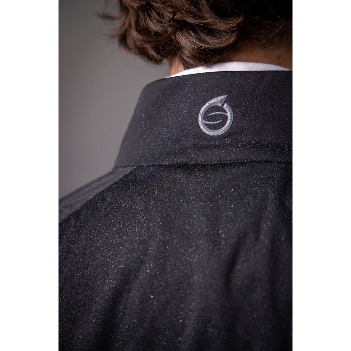 Sunderland Mens Lightweight Waterproof Half Sleeve Windshirt with Lifetime Guarantee in Black