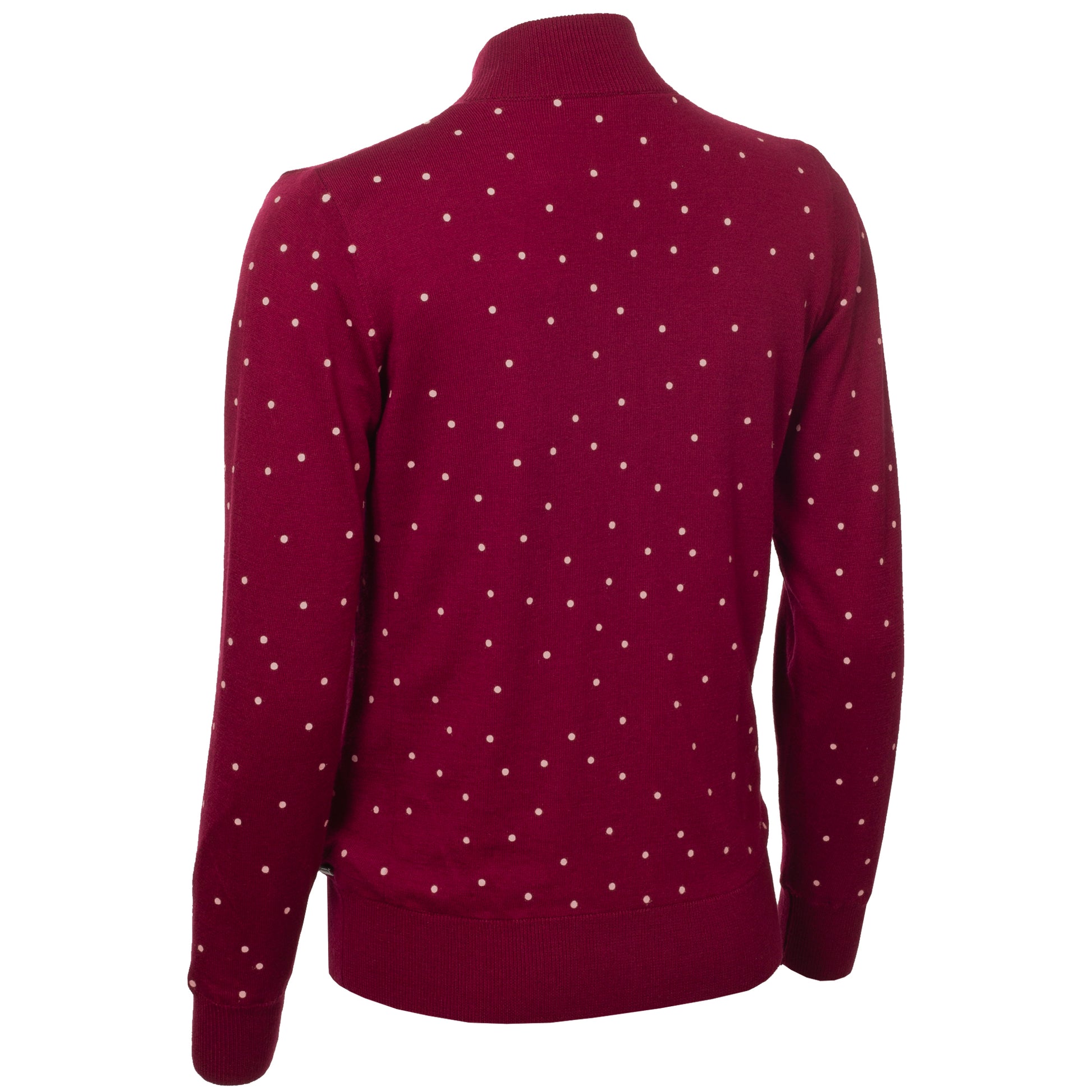 Green Lamb Ladies Full-Zip Lined Cashmere Blend Cardigan