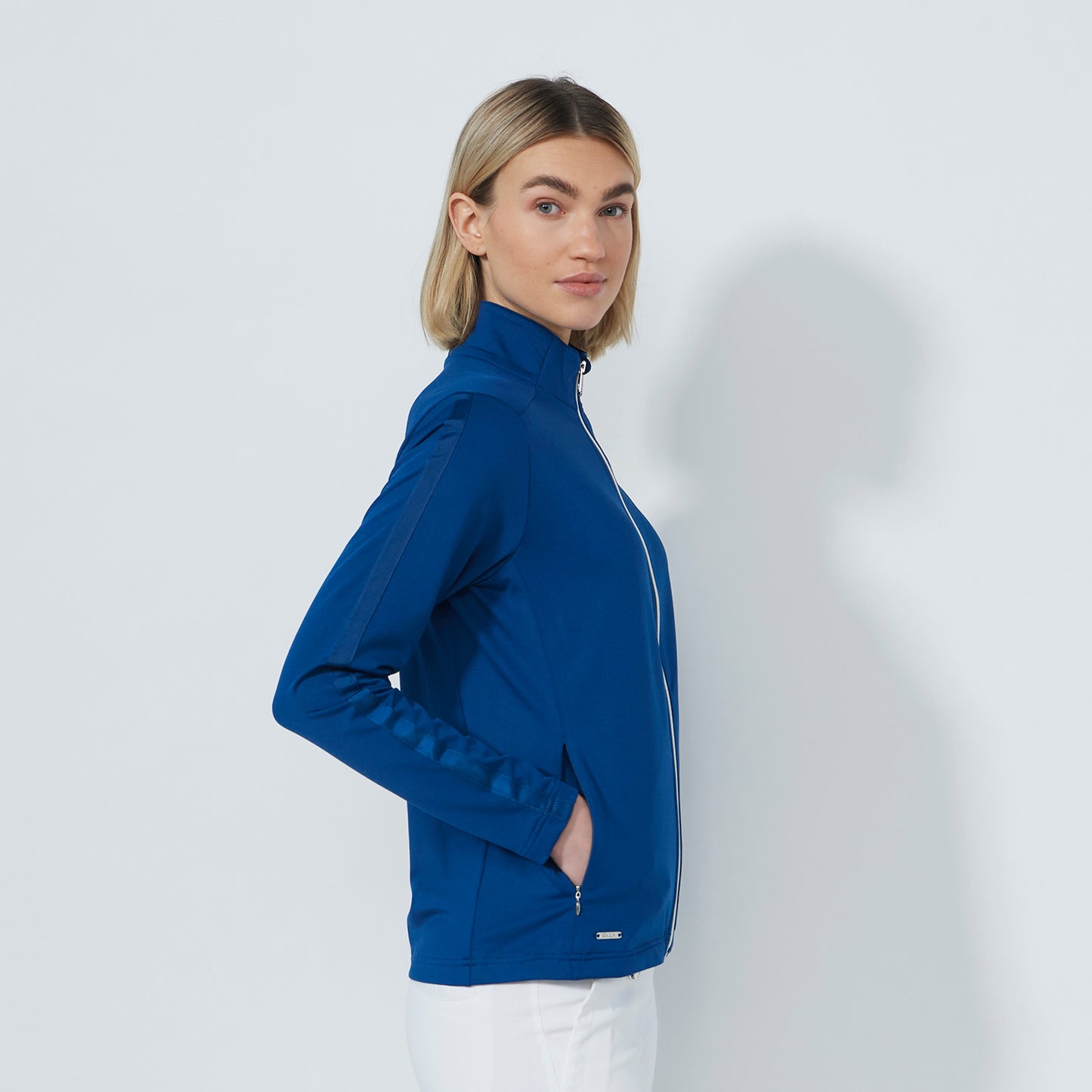 Daily Sports Ladies Full-Zip Mid-Layer Jacket with Brushed Back Inner