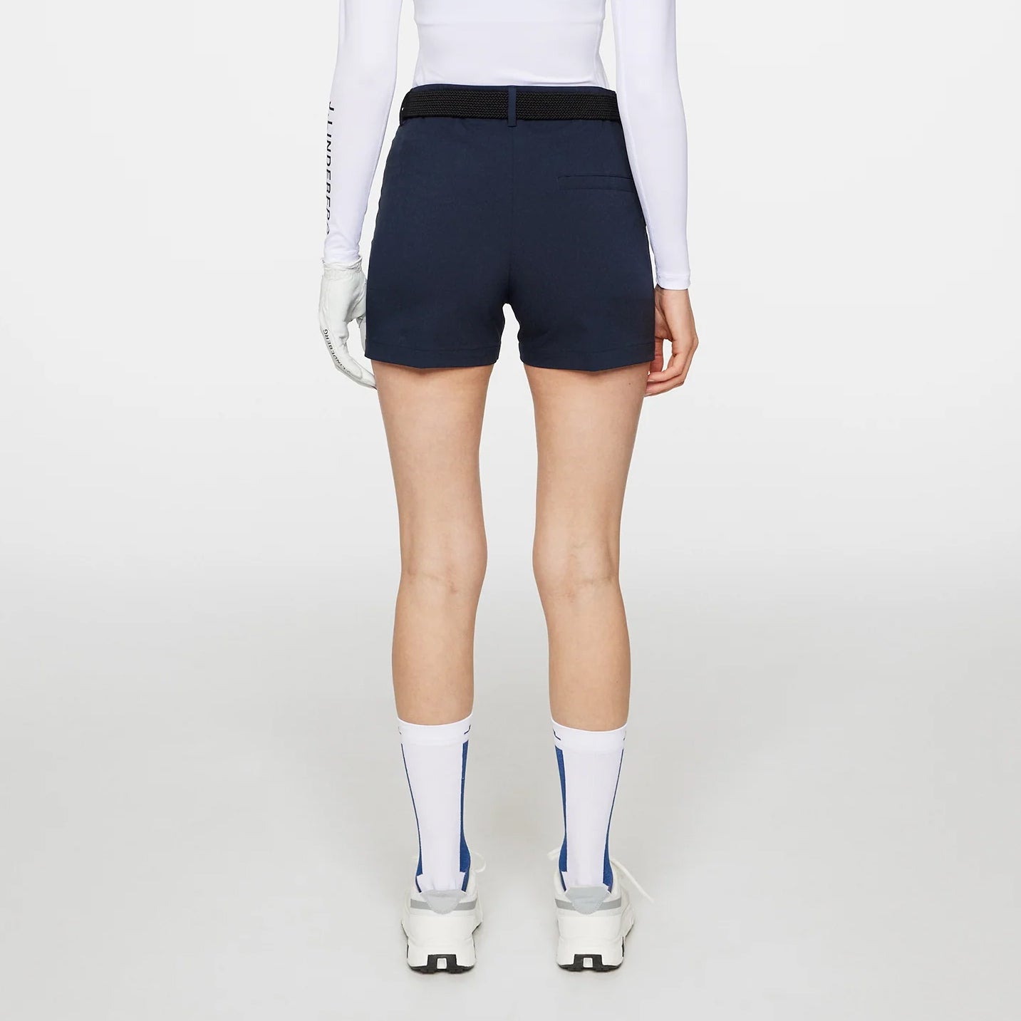 J.Lindeberg Ladies Lightweight Shorts in Navy