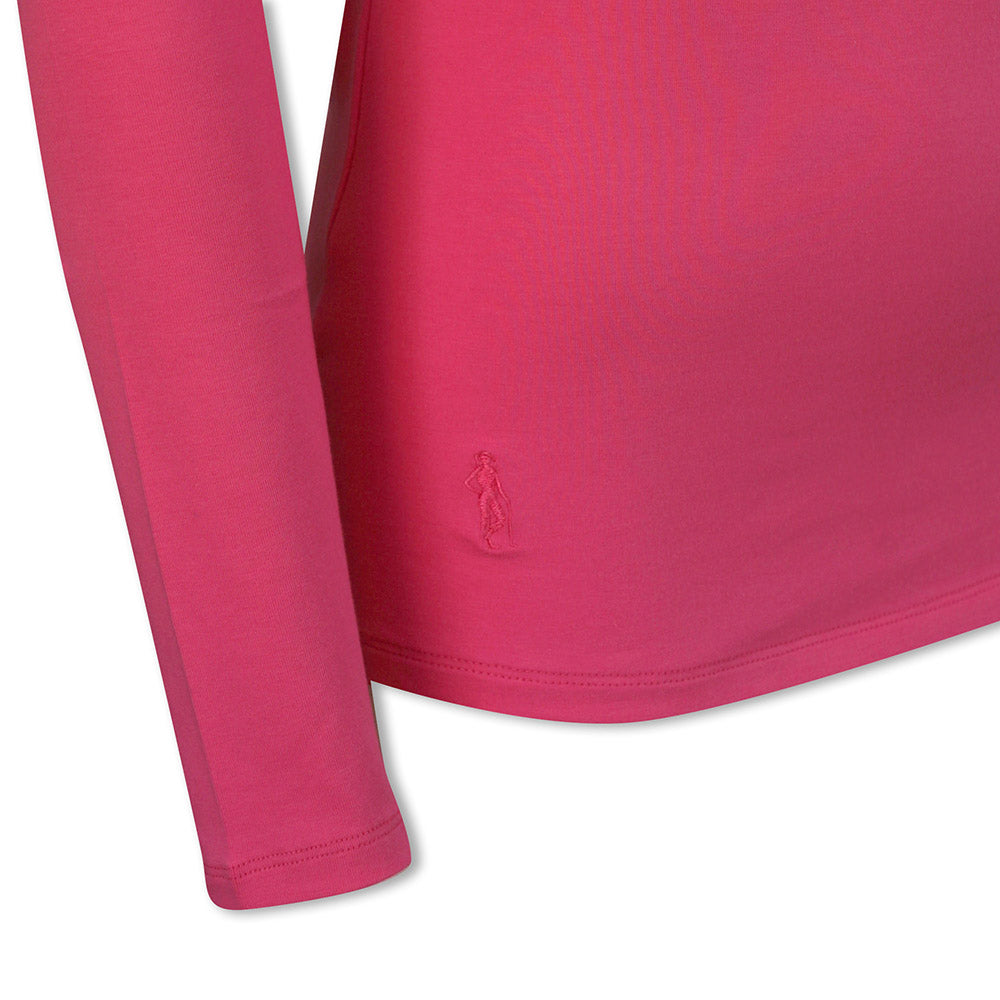 Glenmuir Ladies Long Sleeve Cotton Roll Neck for Graceful Layering with Everyday Comfort